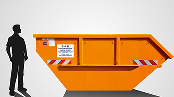 Skip with a capacity of 7 m³